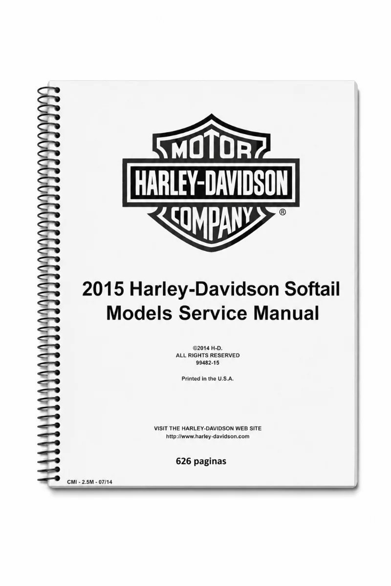 Manual de Taller Harley-Davidson Softail 2015