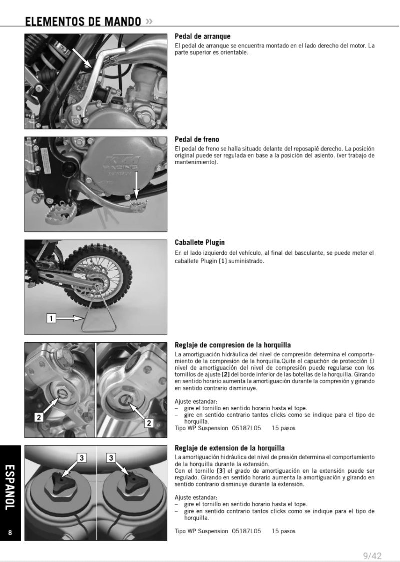 Manual de Taller KTM SX 2012 - Imagen 3