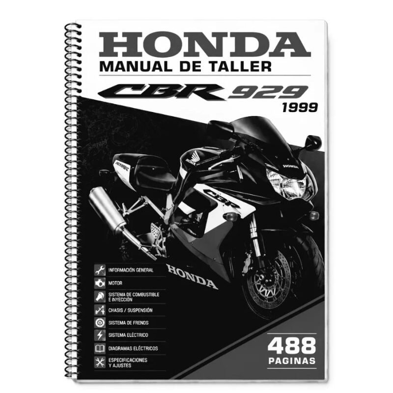 Manual Taller Honda CBR 929 1999