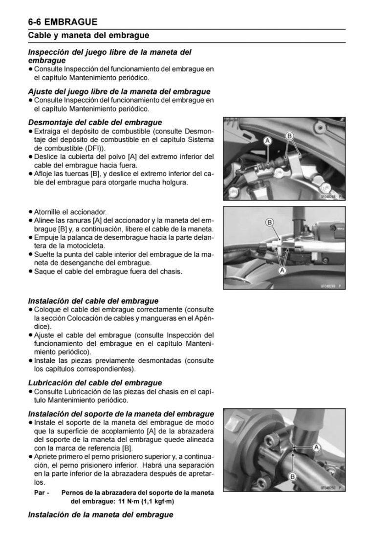 Manual de Taller Kawasaki Z 800 2013 - Imagen 3