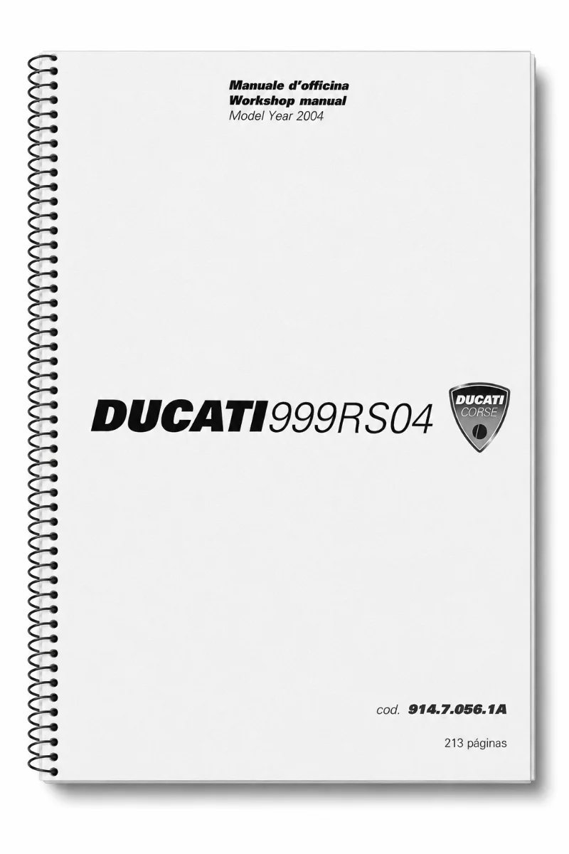 Manual de Taller Ducati 999 RS04 2004