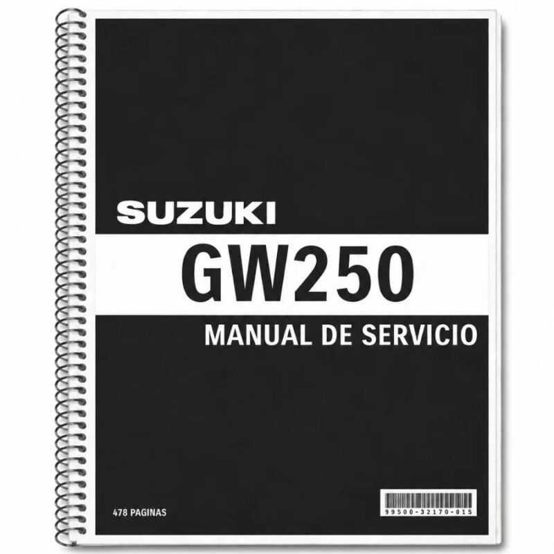 Manual de Taller Suzuki GW250 2012