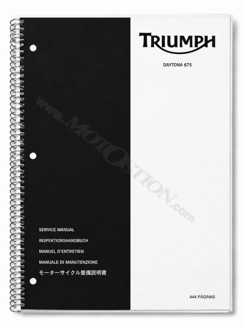 Manual de Taller Triumph DAYTONA 2008