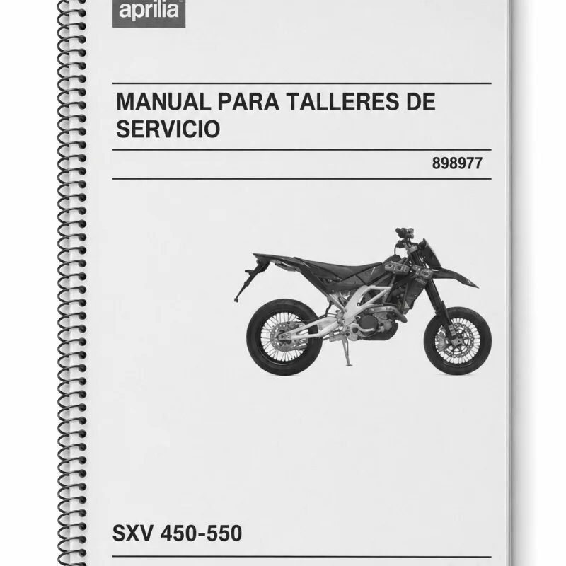 Manual de Taller Aprilia Sxv 2011