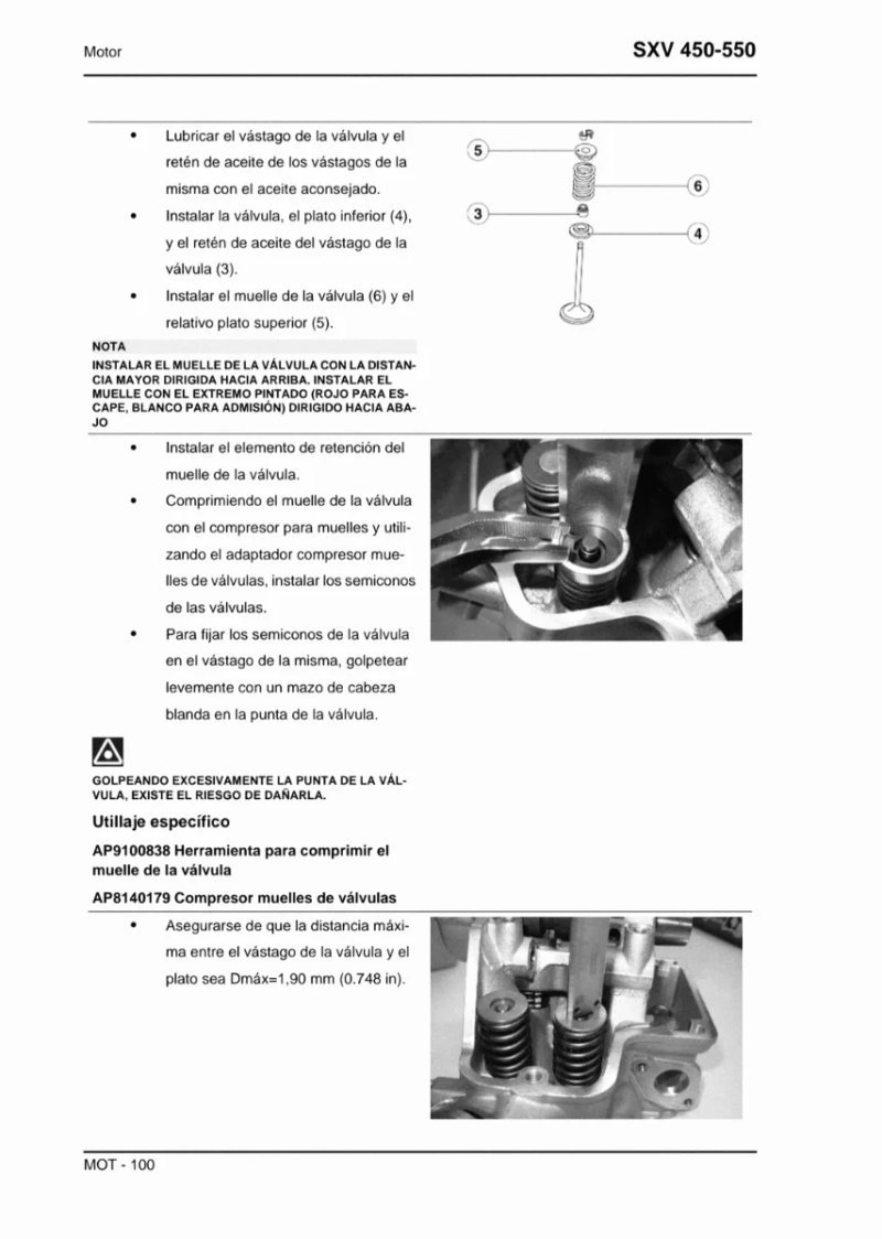 Manual de Taller Aprilia Sxv 2011 - Imagen 3