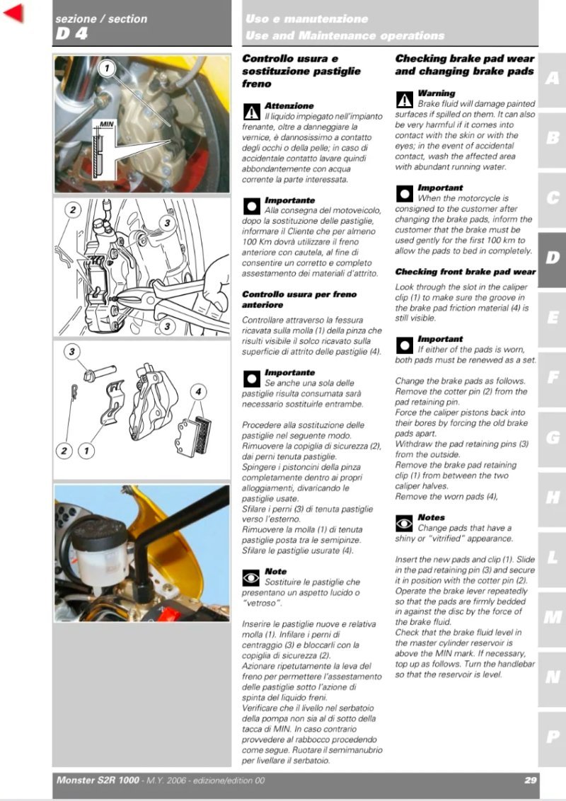 Manual de Taller Ducati Monster S2R 1000 2006 - Imagen 3