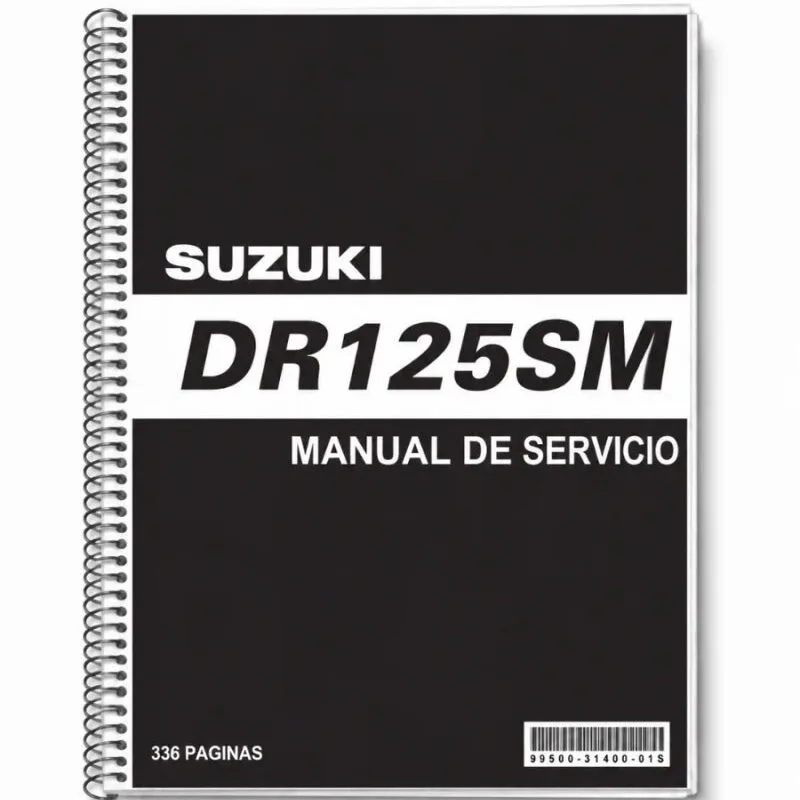 Manual de Taller Suzuki DR125SM 2008