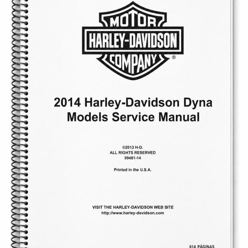 Manual de Taller Harley-Davidson Dyna 2014