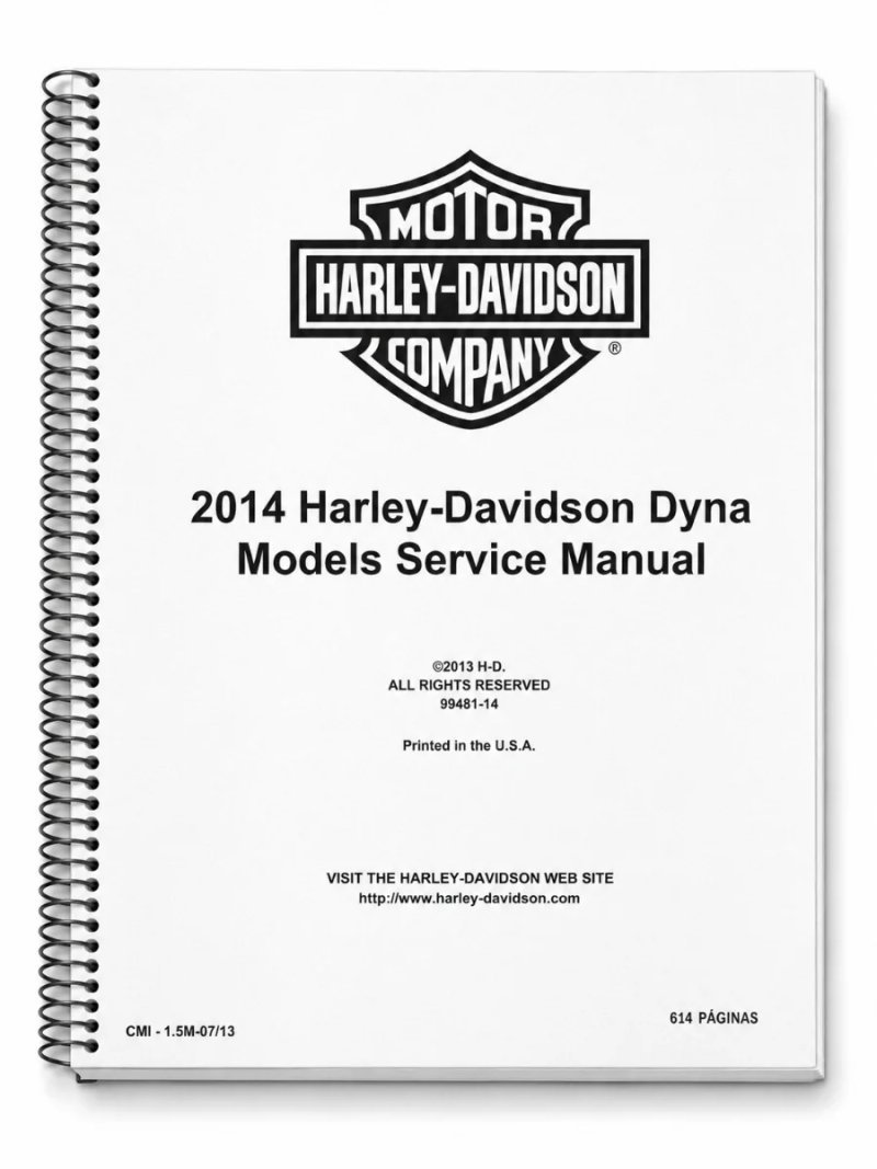 Manual de Taller Harley-Davidson Dyna 2014