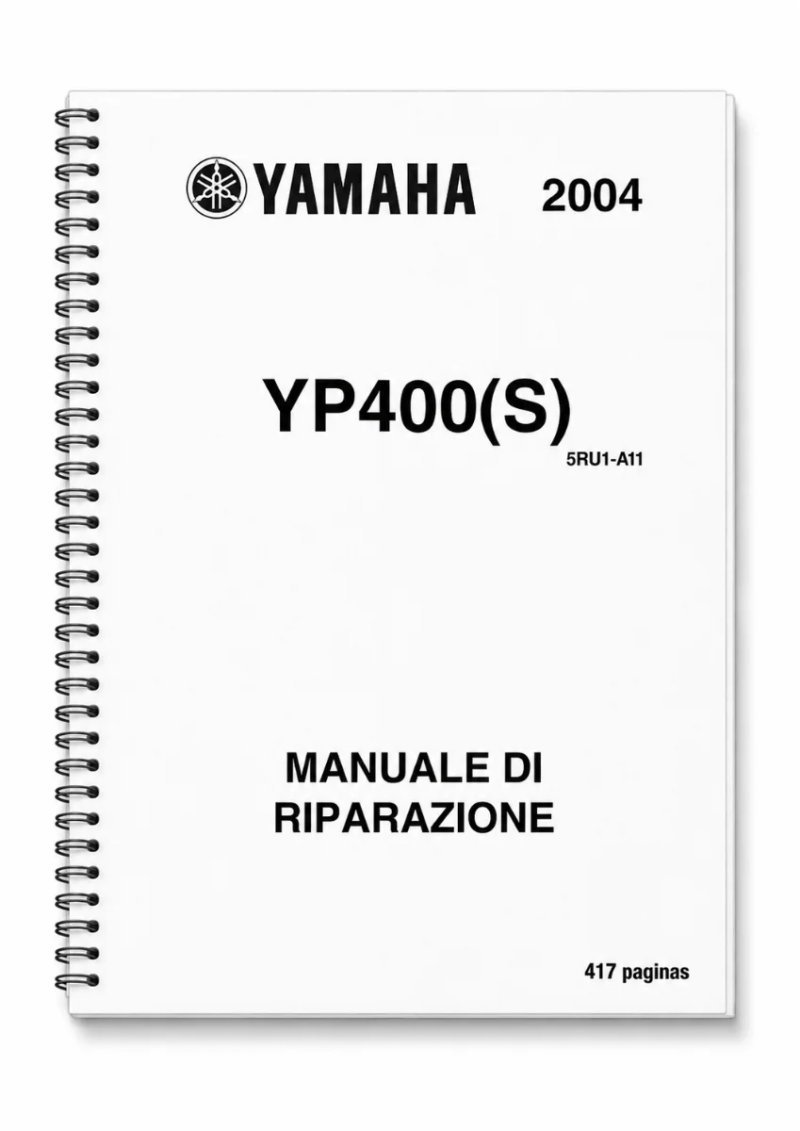 Manual de Taller Yamaha YP400(S) 2004 (en italiano)