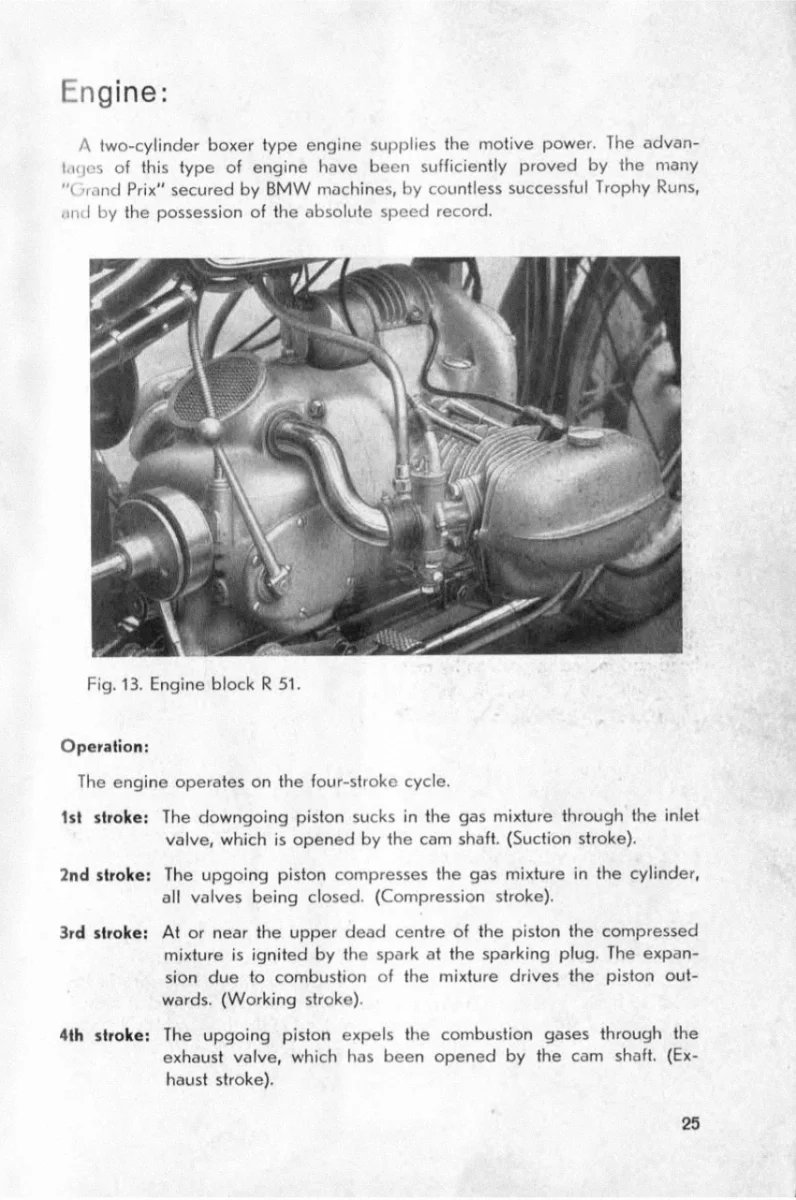 Manual de Taller BMW R51, R66, R61 y R71 1938/41 - Imagen 3