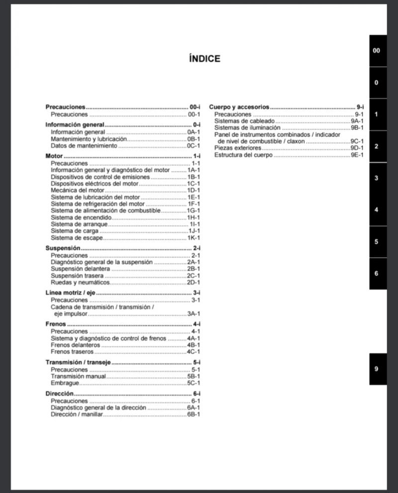 Manual de Taller Suzuki GSF650/S 2007 - Imagen 2