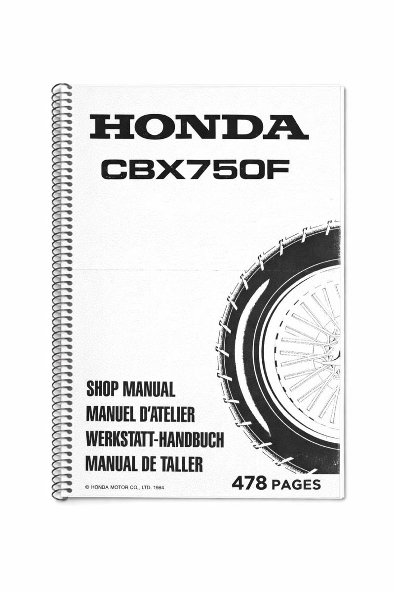 Manual de Taller Honda CBX750F 1984