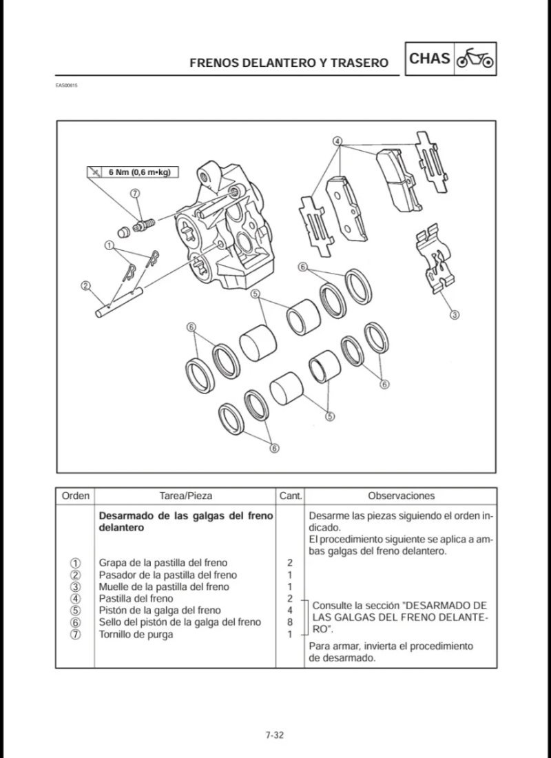 Manual de Taller Yamaha YZF-R6 1999 - Imagen 3
