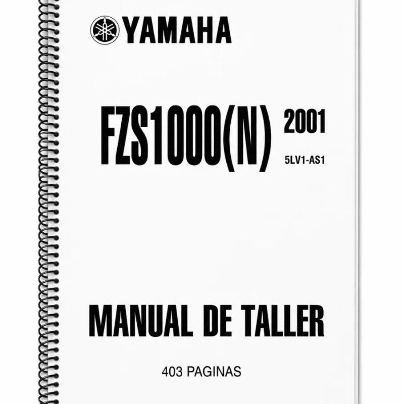 Manual Taller Yamaha FZS1000(N) 2001