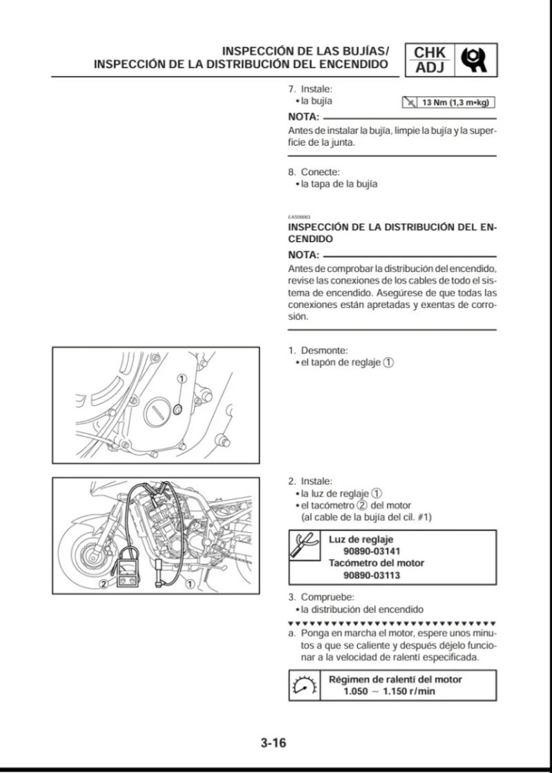 Manual de Taller Yamaha FZS1000(N) 2001 - Imagen 3