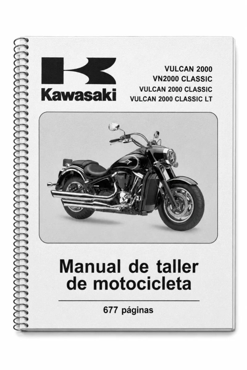 Manual de Taller Kawasaki VULCAN 2000 2008