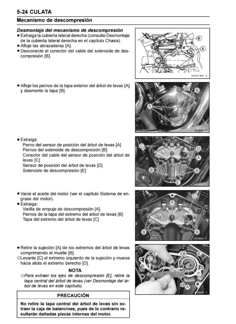 Manual de Taller Kawasaki VULCAN 2000 2008 - Imagen 3