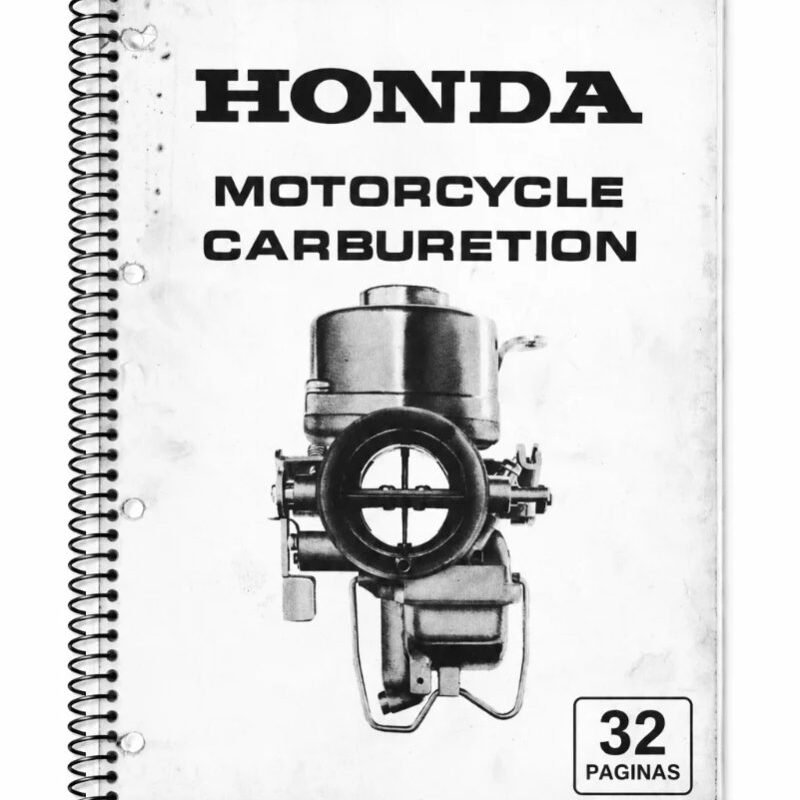 Manual Honda Motorcycle Carburetion