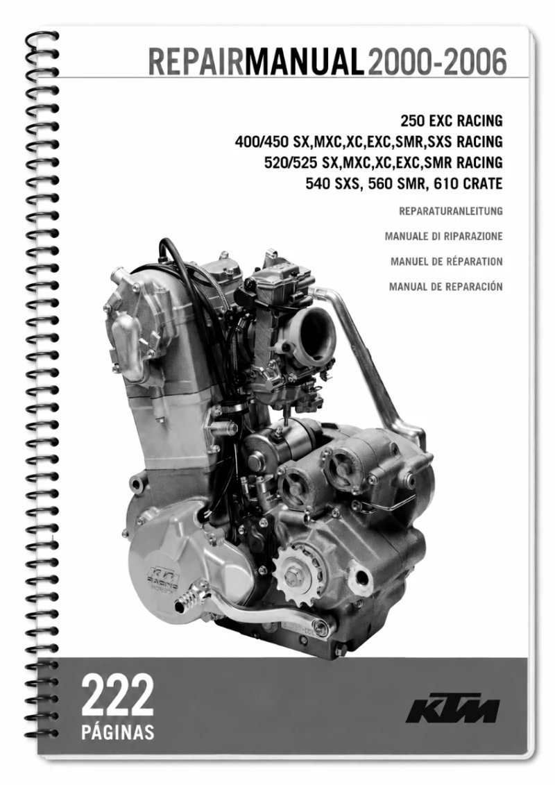 Manual de Taller KTM EXC 2000 al 2006