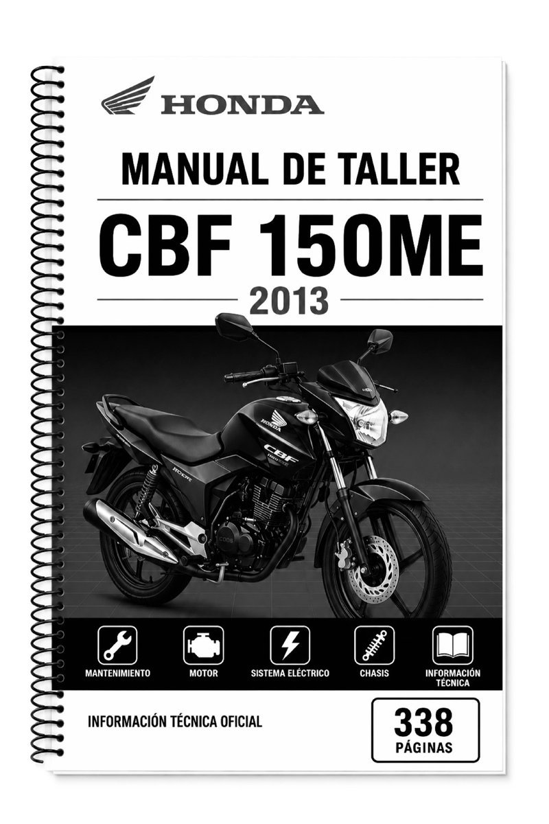Manual de Taller Honda CBF 150ME 2013